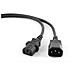 Cavo di Alimentazione C14 coupler Maschio / femmina - Foto miniatura 1