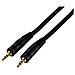 Jack Cable Plug - Plug, 3.5 mm, Stereo, 1.5 m 1.5m 3.5mm Nero cavo audio - Foto miniatura 1