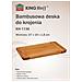 Kb-7482 Set Portapane In Acciaio Con Tagliere In Bambù - Foto miniatura 2