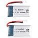 2 Pezzi Batteria Lipo Ricaricabile 3.7v, 600 Mah Per Rc Droni Quadricotteri Syma X5 X5c X5sc X5sw, Cheerson Cx-30w, Skytech M68, Wltoys F949 - Foto miniatura 1