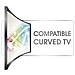 Supporto Staffa Tv A Parete Doppio Braccio Da 42'' A 55 - Foto miniatura 2