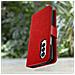 Cover Per Samsung Z Fold3, Portacarte E Chiusura Linguetta Magnetica Rossa - Foto miniatura 5