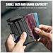 Portatessere Rfid Per 6 Tessere E Portatessere Id Con Clip Black - Foto miniatura 2