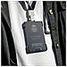 Portatessere Rfid Per 6 Tessere E Portatessere Id Con Clip Black - Foto miniatura 4