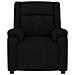 Poltrona Reclinabile In Tessuto Nero - Foto miniatura 3