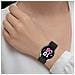 Cinturino Per Orologio Da Polso In Silicone Tinta Unita Per Samsung Galaxy Watch Black S - Foto miniatura 7