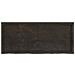 Ripiano Marrone Scuro 120x50x (2-6) cm Massello Rovere Trattato - Foto miniatura 9
