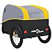 Rimorchio Da Bici Da Carico Nero E Giallo 45 Kg In Ferro - Foto miniatura 6