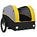 Rimorchio Da Bici Da Carico Nero E Giallo 45 Kg In Ferro - Foto miniatura 7