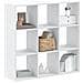 Libreria Bianca 102x32x102 Cm In Legno Multistrato - Foto miniatura 1