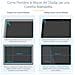 Filtro Privacy Oro per Monitor 27" 16:9, schermo privacy reversibile, Privacy Screen Protector per PC, protezione /schermo rimovibile, + /- 30 gradi - Foto miniatura 10