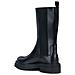 Iridea Booties Black Stivaletti Pelle Di Mucca Scarpe Donna Nero Eu 38, D36hrd 00043 C9999 - Foto miniatura 3