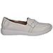 White Softnap Casual Closed Loafers Mocassino Pelle Scarpe Donna Bianco Eu 37, 9-24708-42-160 - Foto miniatura 2
