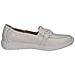 White Softnap Casual Closed Loafers Mocassino Pelle Scarpe Donna Bianco Eu 37, 9-24708-42-160 - Foto miniatura 3