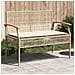 Panca da Giardino con Cuscino Beige Polyrattan e Legno Acacia - Foto miniatura 9