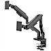 LC-EQ-A34B-D Supporti a parete per TV 86,4 cm (34") Scrivania Nero - Foto miniatura 5