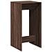 Tavolo Da Bar Rovere Marrone 51x50x103,5 Cm In Truciolato - Foto miniatura 2