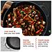 31947 Padella Per Paella In Ghisa Smaltata Induzione Da 33 Cm, Fuoco, Barbecue, Forno Nero - Foto miniatura 1