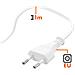 Stazione Di Ricarica Multiporta 4 Usb-c + 6 Usb 50w Cavo 1m Compatto, Bianco - Foto miniatura 4