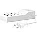 Stazione Di Ricarica Multiporta 4 Usb-c + 6 Usb 50w Cavo 1m Compatto, Bianco - Foto miniatura 5