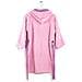 Accappatoio Con Cappuccio Spugnissima Young In Cotone Colore Rosa Misura 810 Anni - Foto miniatura 2