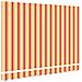 Tessuto di Sostituzione per Tenda da Sole per Telaio da 3.5x2 m a Strisce Multicolore - Foto miniatura 4
