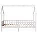 Giroletto Casetta Bambini Bianco 90x190 cm Legno Massello Pino - Foto miniatura 4