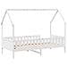 Giroletto Casetta Bambini Bianco 90x190 cm Legno Massello Pino - Foto miniatura 6