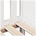 Giroletto Casetta Bambini Bianco 90x190 cm Legno Massello Pino - Foto miniatura 7