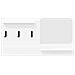 Appendiabiti a muro Bianco 90 x 10 x 50 cm Legno multistrato - Foto miniatura 5