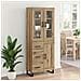 Credenza 2 pcs Rovere artigianale Legno Stratificato e Vetro - Foto miniatura 4