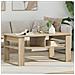 Tavolino da salotto Rovere Sonoma 96 x 54 x 44 cm - Foto miniatura 2