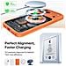 Cover per iPhone 17 Pro - TPU+PC, Arancione - Foto miniatura 3