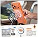 Cover per iPhone 17 Pro - TPU+PC, Arancione - Foto miniatura 4