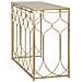 Tavolo Consolle Vkh613-oro-metallo-96,5x41x78 Cm - Foto miniatura 3