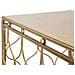 Tavolo Consolle Vkh613-oro-metallo-96,5x41x78 Cm - Foto miniatura 5