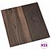 Tavole di Pavimento 55 pcs Marrone Scuro 5,11 m² PVC - Foto miniatura 3