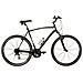 Bici Da Uomo Ibrido Misura 28 Linea Zefiro Bicicletta Con Cambio Acera 24v Telaio In Alluminio Forcella Ammortizzata - 47 Nero Opaco - Foto miniatura 1