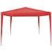 Tenda Party Rosso 300 x 300 x 255 cm PE e Acciaio - Foto miniatura 3