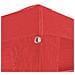 Tenda Party Rosso 300 x 300 x 255 cm PE e Acciaio - Foto miniatura 4