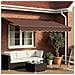 Tenda retrattile manuale con LED Marrone e Antracite 3 x 2,5 m - Foto miniatura 2