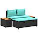 Set di divani da esterno 4 -Seater 4 pcs 55 x 30 x 39 cm - Foto miniatura 1