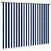 Tenda a Rullo Esterno Blocco UV 90% Strisce Blu e Bianche HDPE - Foto miniatura 5