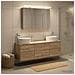 Set di mobili per il bagno 4 pcs Rovere Sonoma - Foto miniatura 2