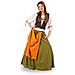 costume da ragazza serva medioevale adulto xx - Foto miniatura 1