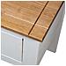 Comodino Bianco 46x40x57 cm in Legno di Pino Panama Range - Foto miniatura 14