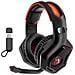 Warcry P-hw1 Cuffie Gamer Senza Fili Con Microfono - Wireless 2,4 Ghz - Suono Surround Stereo - Microfono Omnidirezionale Con Cancellazione Del Rumore - Memory Foam - Led Rosso - Jack Da 3,5 Mm - Compatibile Con Pc / mac / xbox / ps4 / nintendo Switch - Foto miniatura 1
