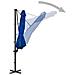 Ombrellone A Sbalzo Con Palo In Alluminio Azzurro 300 Cm - Foto miniatura 5