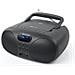 Radio Cd Portatile Nera - Md208db - Foto miniatura 3
