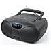 Radio Cd Portatile Nera - Md208db - Foto miniatura 4